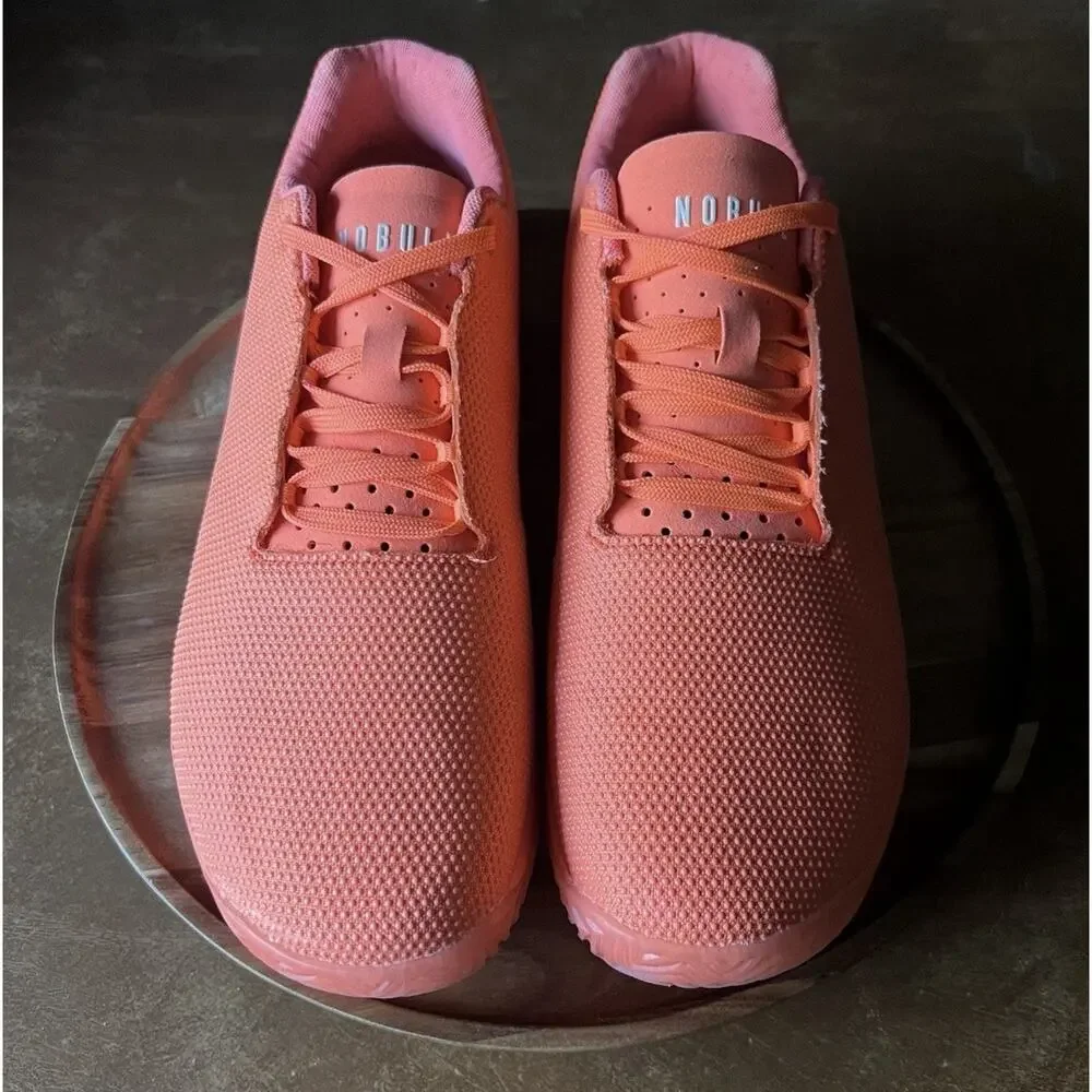 NO BULL Outwork Edge CrossFit Trainers Men's 14 Bright Coral Shoes Sneakers - Picture 12 of 16